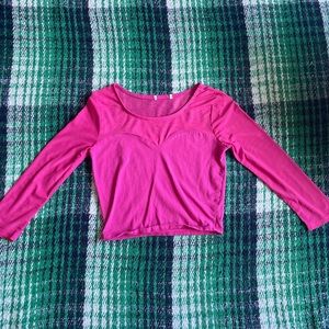 Hot Pink Barbie Crop Top